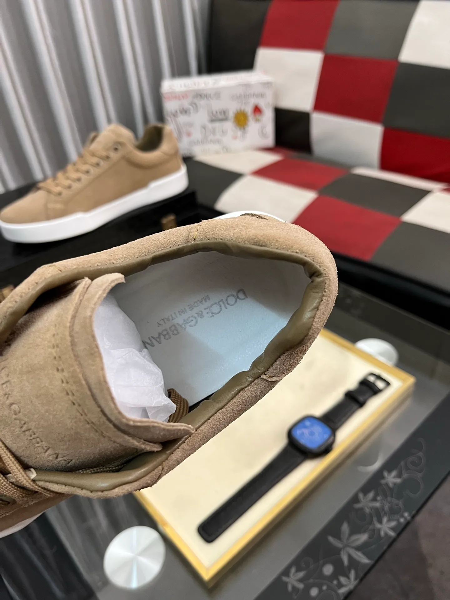 Men's shoes 💰420⌚️⌚️【Dg～】Men's casual shoes 2025z cabinet sales simultaneously 🔶Size: 35-46#️⃣ 🔷1 color🔜The upper is made of multi-material splicing ➕Genuine leather lining, comfortable and breathable, sole: original comfortable and wear-resistant outsole, ⚠️real thing📱photographed🎬real thing is better📢📢📢